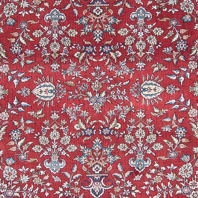 Loper Oosters tapijt - Hereke - 369 x 78 cm - donkerrood