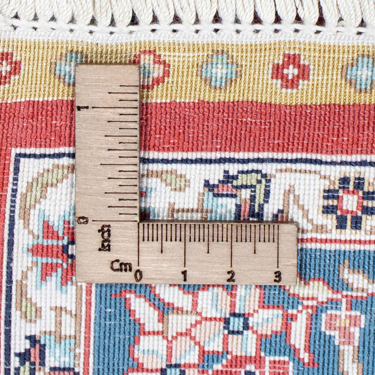 Loper Oosters tapijt - Hereke - 369 x 78 cm - donkerrood