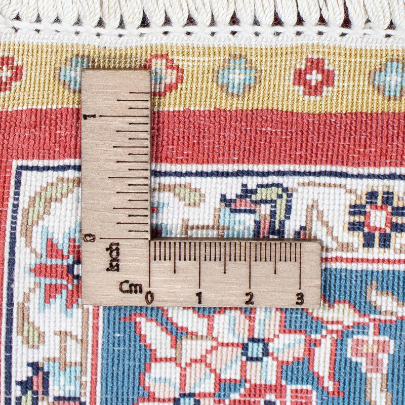 Loper Oosters tapijt - Hereke - 369 x 78 cm - donkerrood