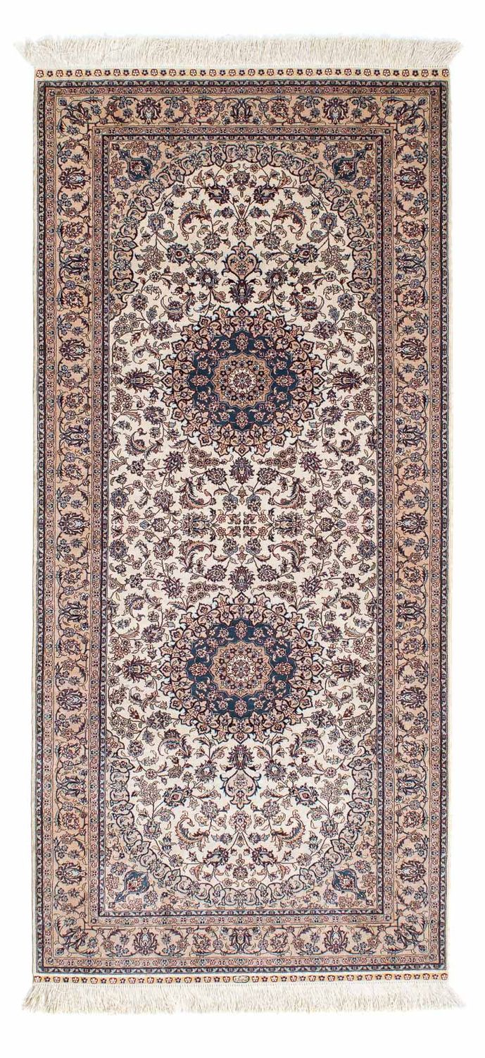 Loper Oosters tapijt - Hereke - 185 x 78 cm - beige