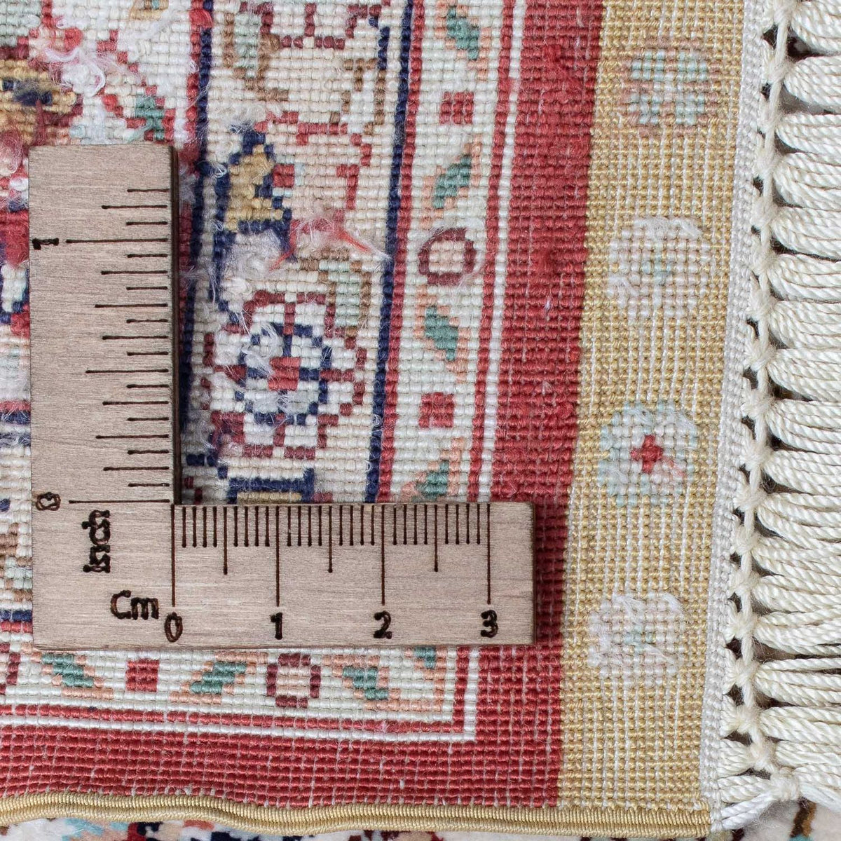 Loper Oosters tapijt - Hereke - 368 x 78 cm - donkerrood