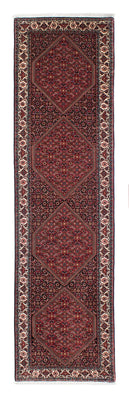 Loper Perzisch tapijt - Bijar - 305 x 78 cm - roest