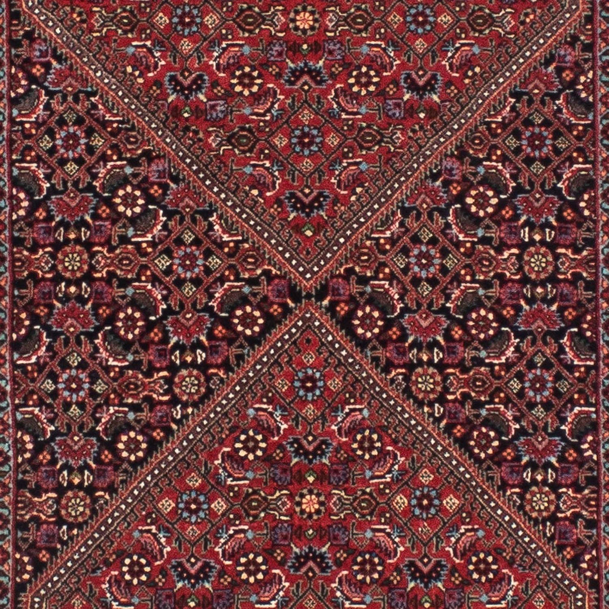 Loper Perzisch tapijt - Bijar - 305 x 78 cm - roest