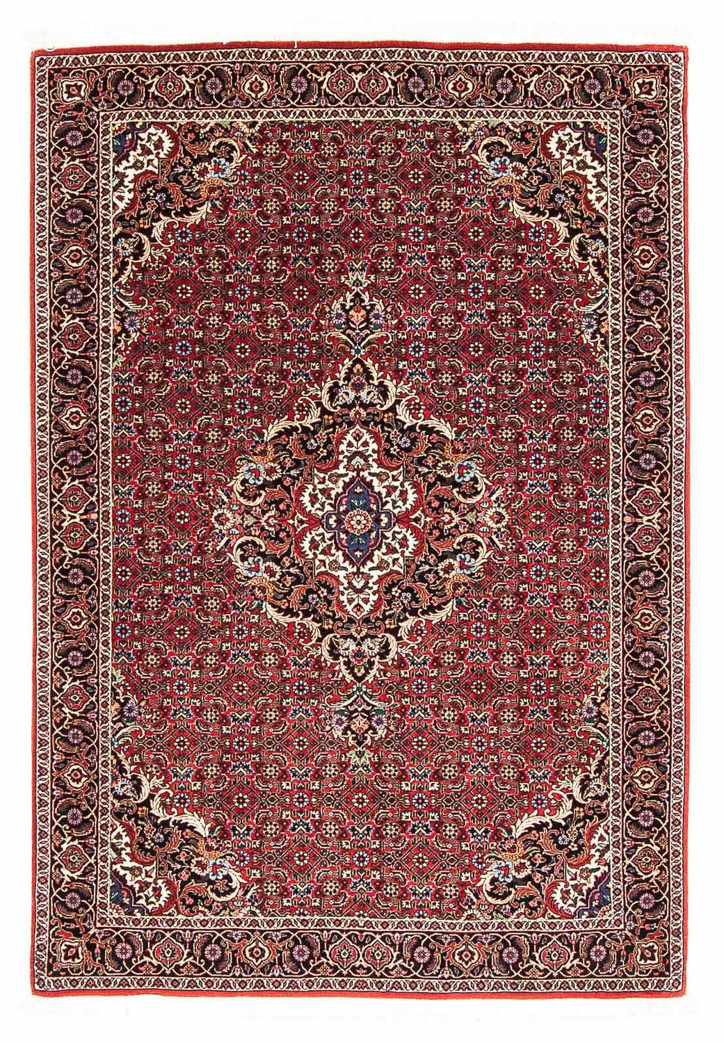 Perzisch tapijt - Bijar - 165 x 110 cm - donkerrood