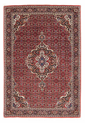 Perzisch tapijt - Bijar - 165 x 110 cm - donkerrood