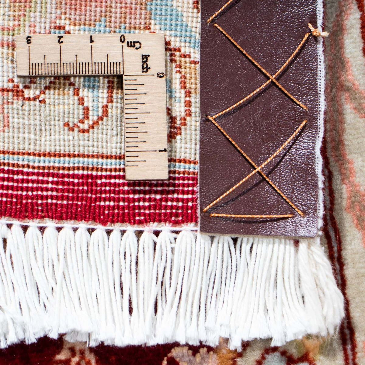 Loper Perzisch tapijt - Tabriz - 206 x 78 cm - donkerrood