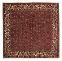 Perzisch tapijt - Bijar vierkant  - 203 x 197 cm - donkerrood