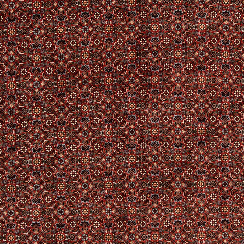 Perzisch tapijt - Bijar vierkant  - 203 x 197 cm - donkerrood