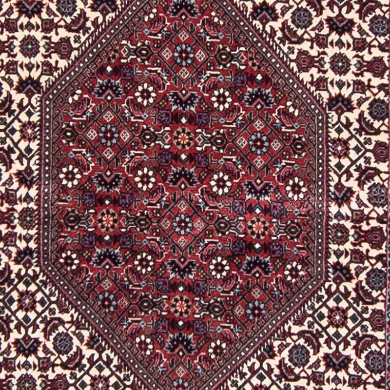 Loper Perzisch tapijt - Bijar - 373 x 80 cm - veelkleurig