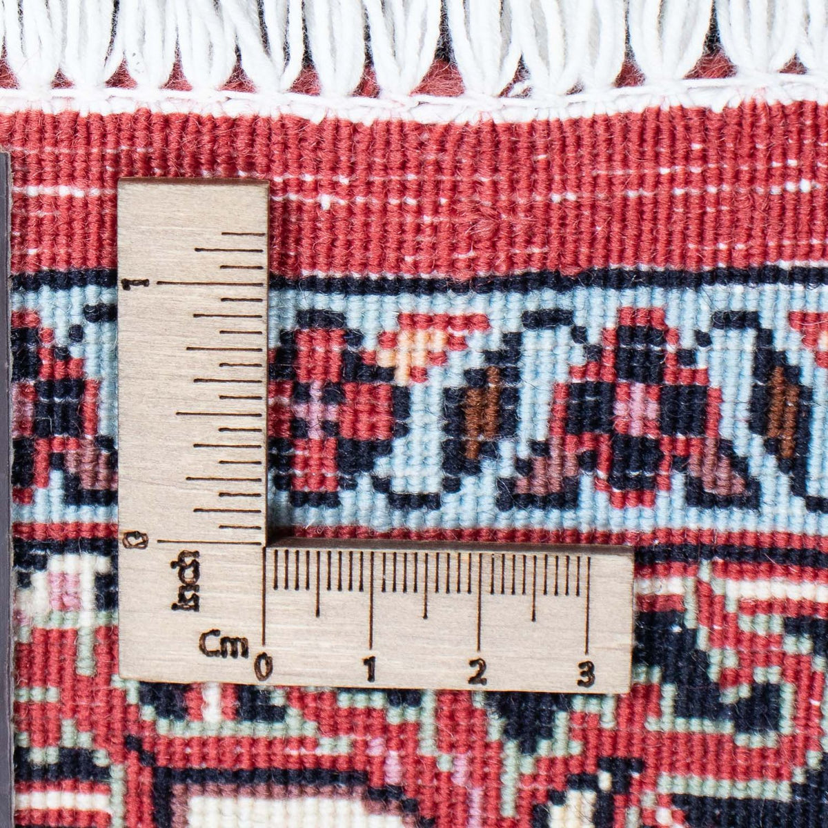 Loper Perzisch tapijt - Bijar - 373 x 80 cm - veelkleurig