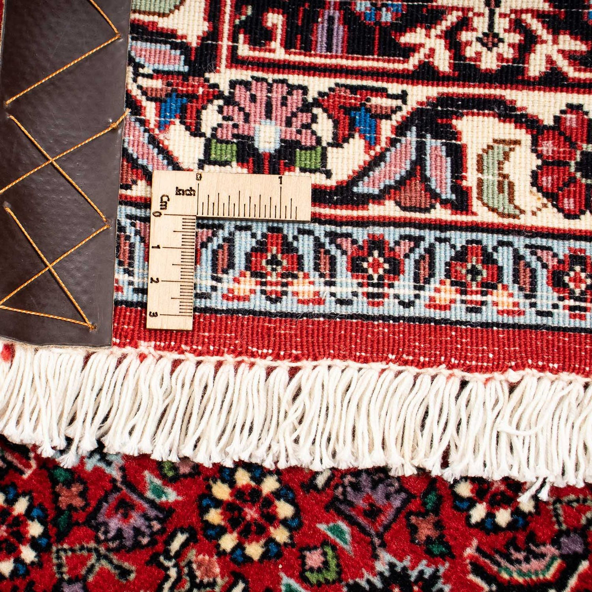 Perzisch tapijt - Bijar vierkant  - 205 x 205 cm - donkerrood