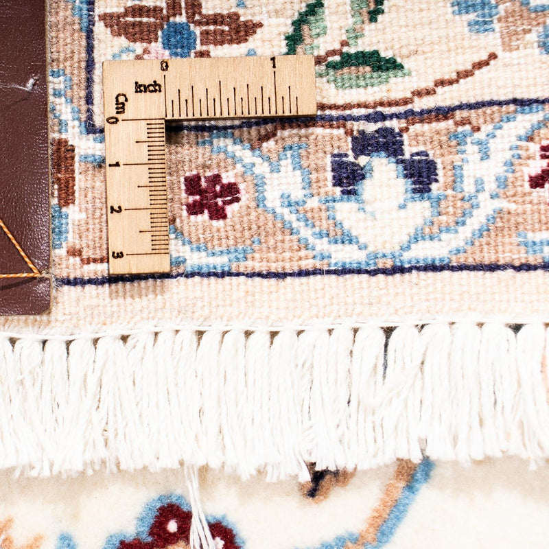 Perzisch tapijt - Nain - Koninklijk - 199 x 128 cm - beige