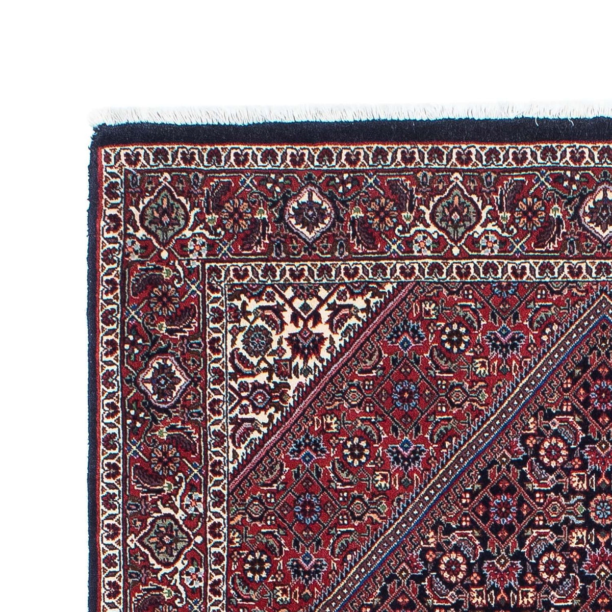 Loper Perzisch tapijt - Bijar - 202 x 99 cm - donkerblauw