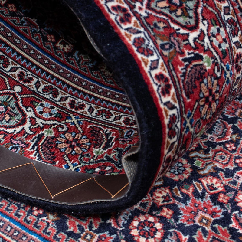 Loper Perzisch tapijt - Bijar - 202 x 99 cm - donkerblauw