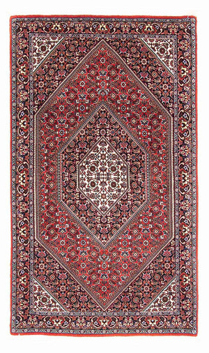 Perzisch tapijt - Bijar - 151 x 88 cm - rood