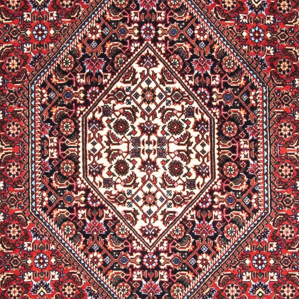 Perzisch tapijt - Bijar - 151 x 88 cm - rood