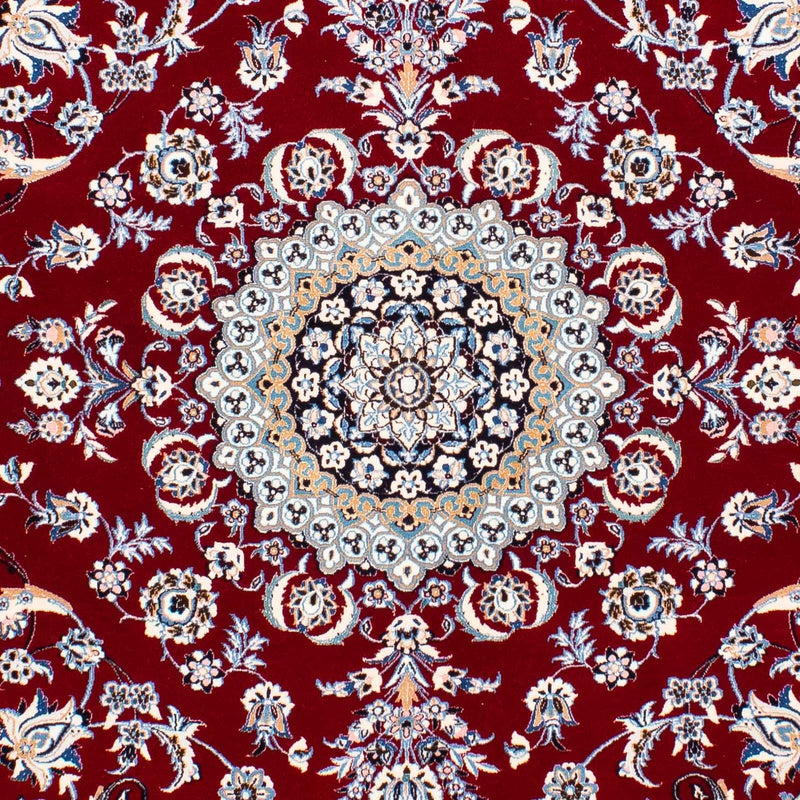 Perzisch tapijt - Nain - Premium - 242 x 158 cm - donkerrood
