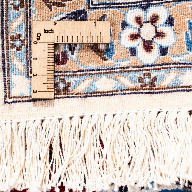 Perzisch tapijt - Nain - Premium - 242 x 158 cm - donkerrood