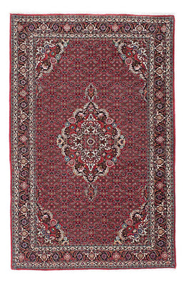 Perzisch tapijt - Bijar - 211 x 132 cm - rood