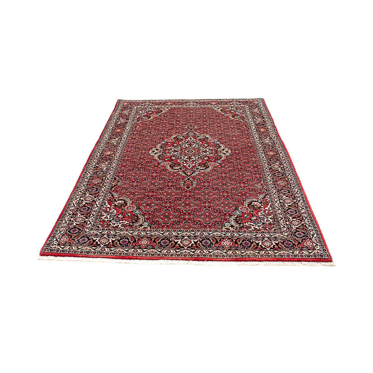 Perzisch tapijt - Bijar - 211 x 132 cm - rood
