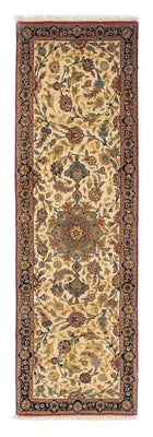 Loper Perzisch tapijt - Ghom - 193 x 57 cm - beige