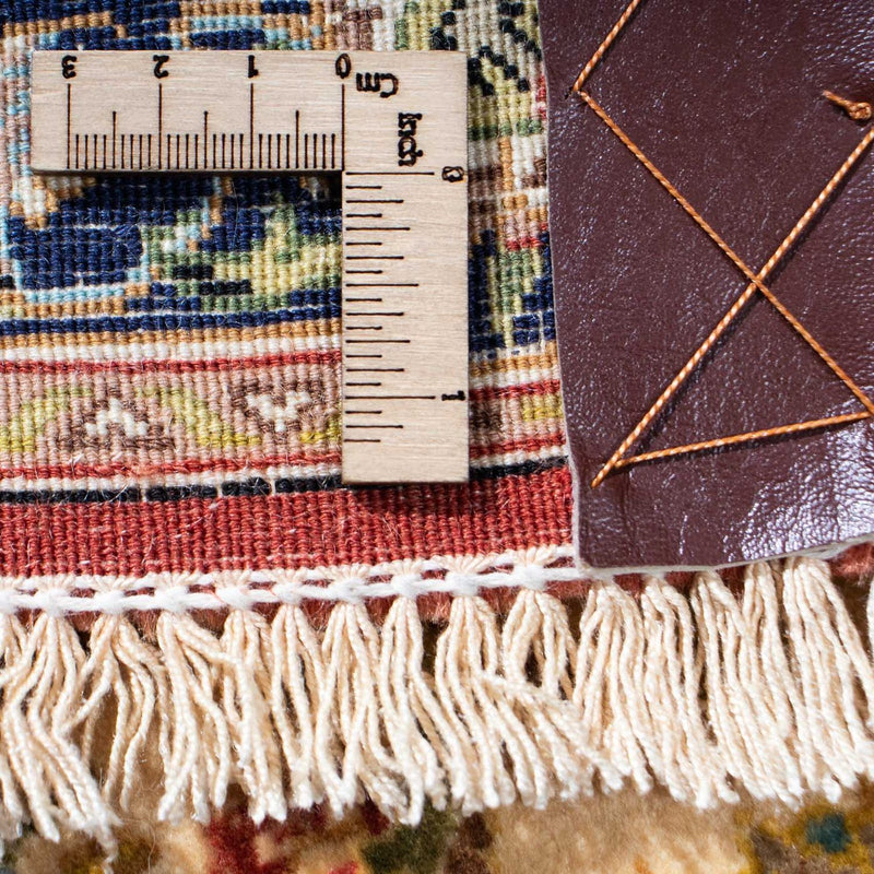 Loper Perzisch tapijt - Ghom - 193 x 57 cm - beige