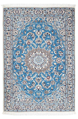 Perzisch tapijt - Nain - Koninklijk - 172 x 112 cm - blauw