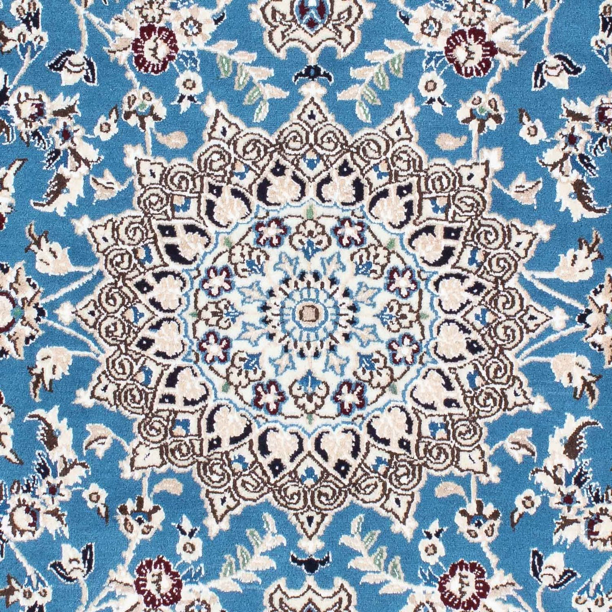 Perzisch tapijt - Nain - Koninklijk - 172 x 112 cm - blauw