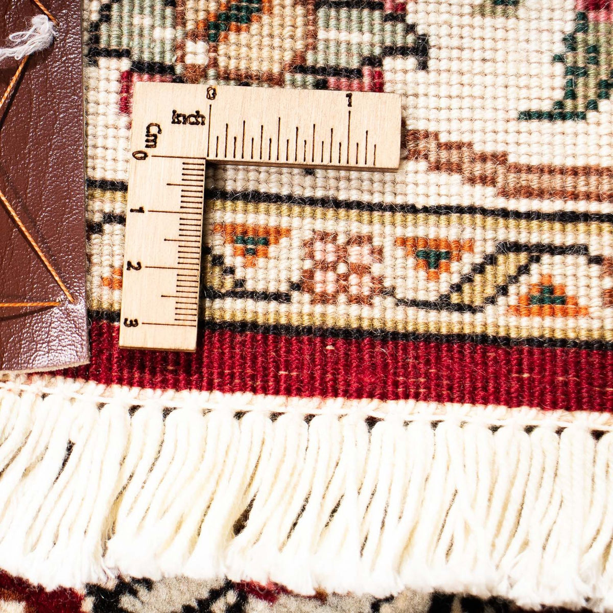 Loper Perzisch tapijt - Tabriz - Royal - 315 x 88 cm - donkerrood