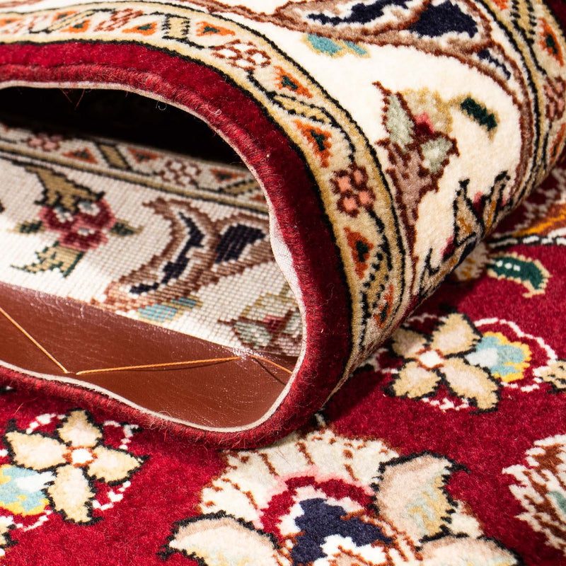 Loper Perzisch tapijt - Tabriz - Royal - 317 x 88 cm - donkerrood