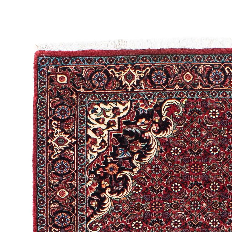 Loper Perzisch tapijt - Bijar - 202 x 104 cm - donkerrood