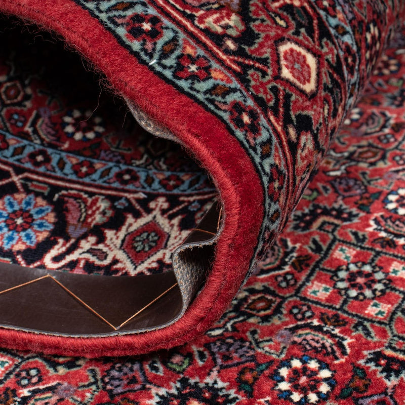 Loper Perzisch tapijt - Bijar - 202 x 104 cm - donkerrood