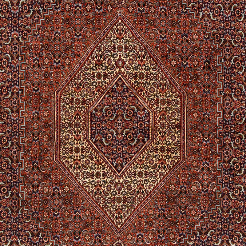 Perzisch tapijt - Bijar - 222 x 203 cm - bruin