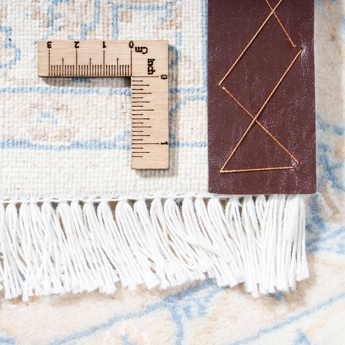 Perzisch tapijt - Nain - Koninklijk - 150 x 95 cm - beige