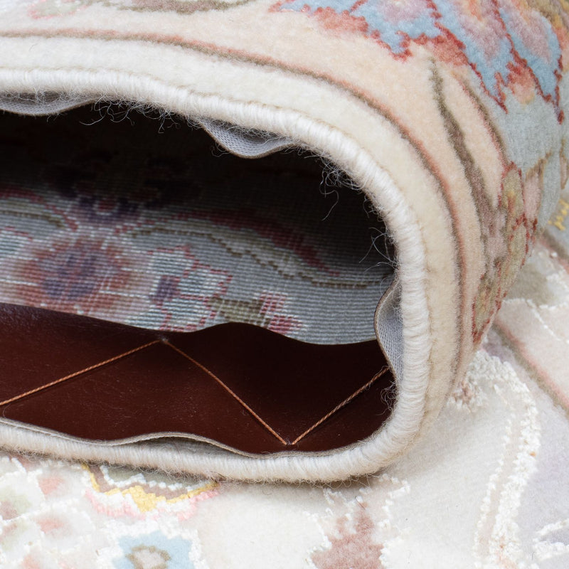 Loper Perzisch tapijt - Tabriz - Royal - 360 x 90 cm - beige