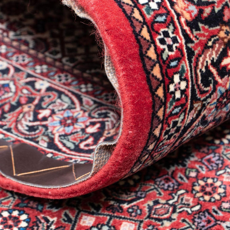 Loper Perzisch tapijt - Bijar - 346 x 82 cm - donkerrood