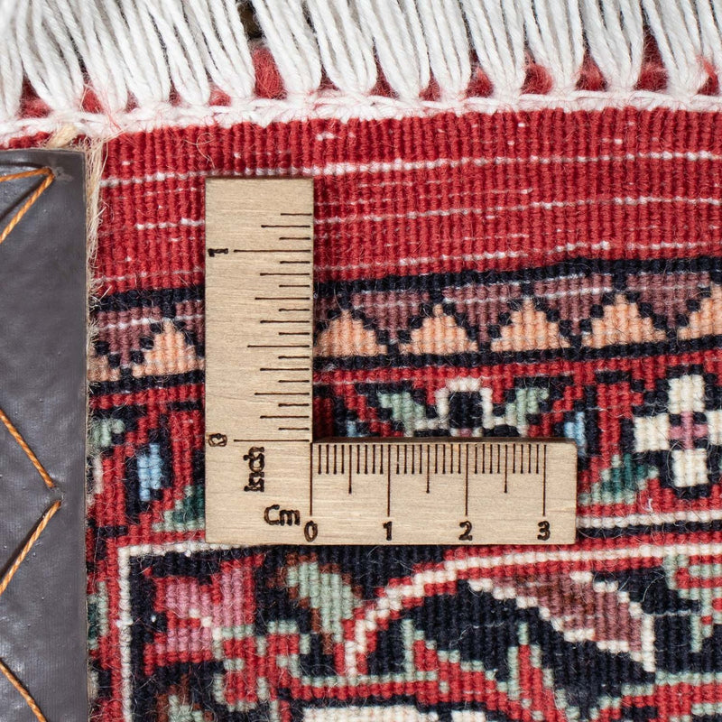 Loper Perzisch tapijt - Bijar - 346 x 82 cm - donkerrood