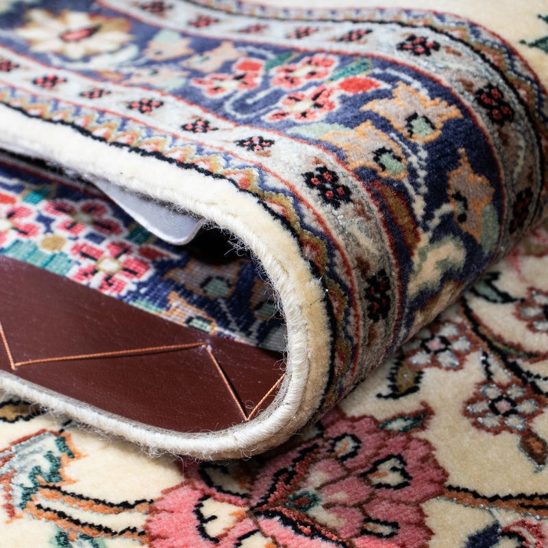 Loper Perzisch tapijt - Ghom - 212 x 70 cm - beige