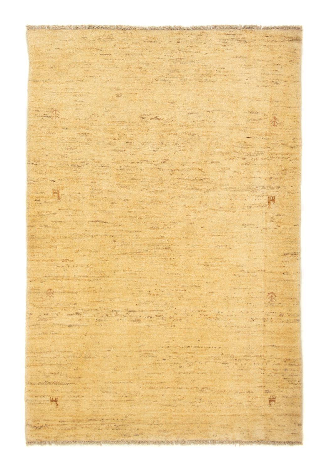 Gabbeh Tapijt - Loribaft Perzisch - 179 x 126 cm - beige
