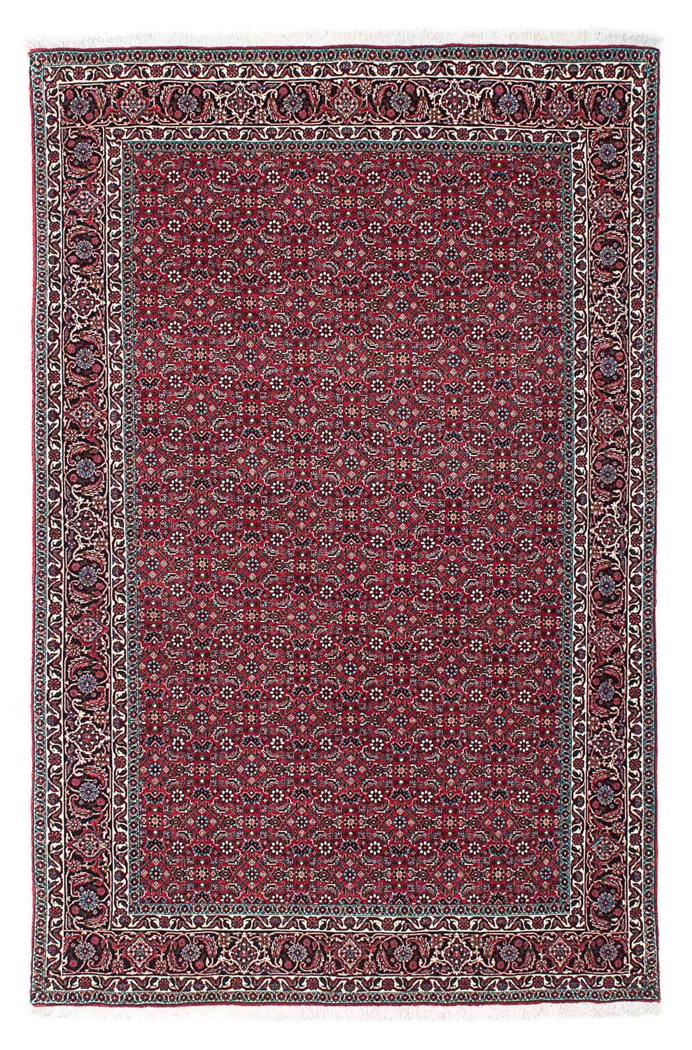 Perzisch tapijt - Bijar - 209 x 132 cm - rood
