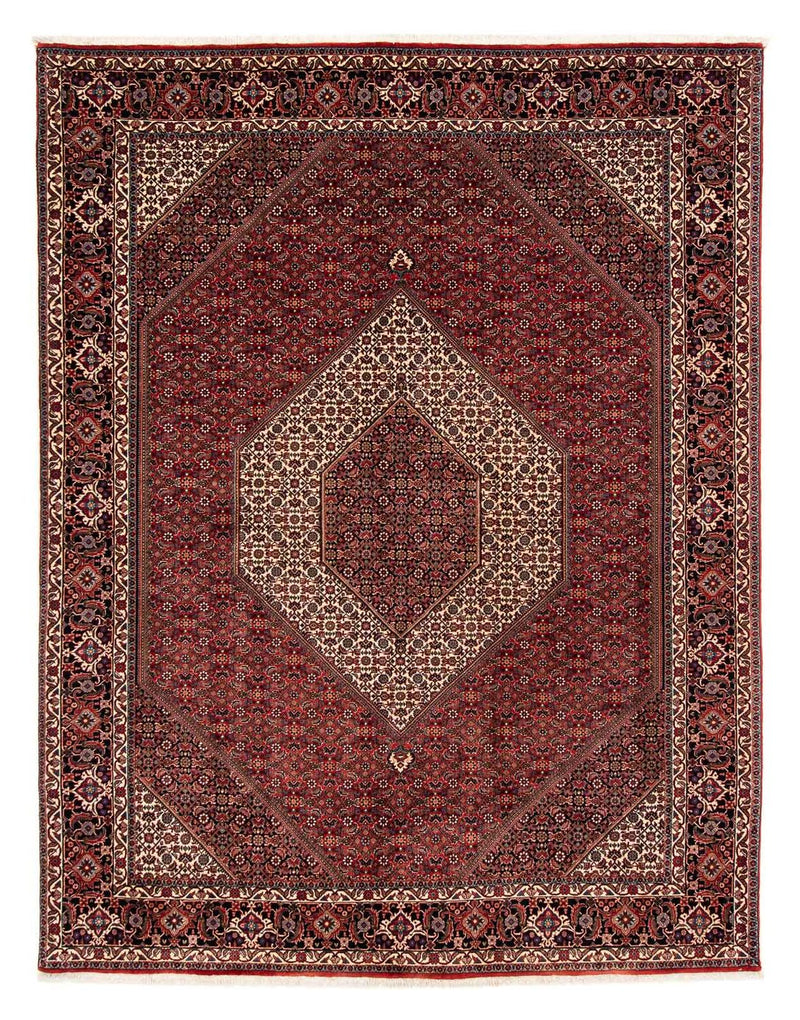 Perzisch tapijt - Bijar - 261 x 206 cm - donkerrood