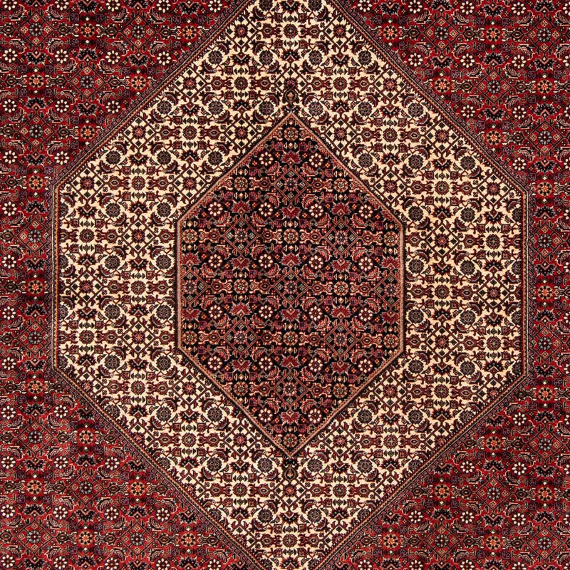 Perzisch tapijt - Bijar - 261 x 206 cm - donkerrood