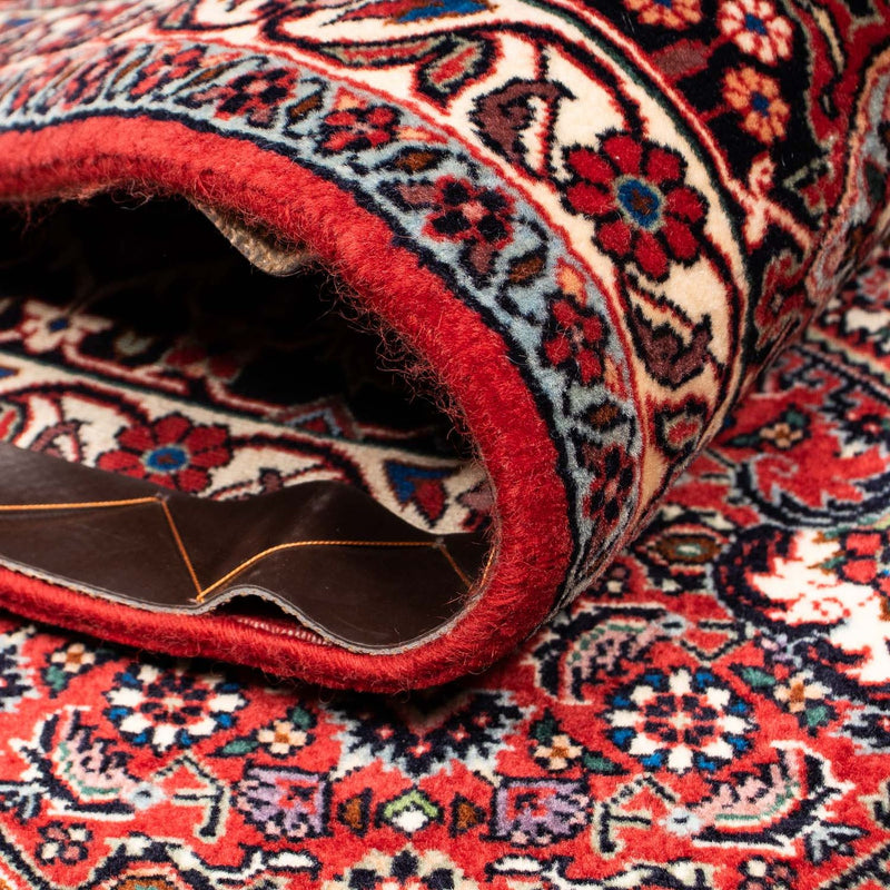 Perzisch tapijt - Bijar - 261 x 206 cm - donkerrood