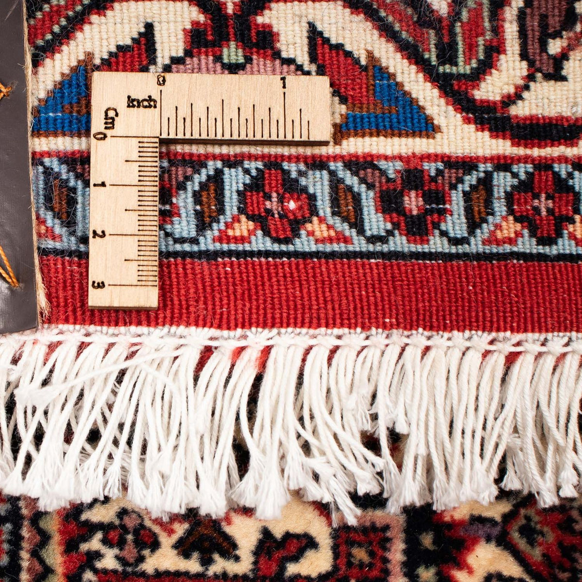 Perzisch tapijt - Bijar - 261 x 206 cm - donkerrood