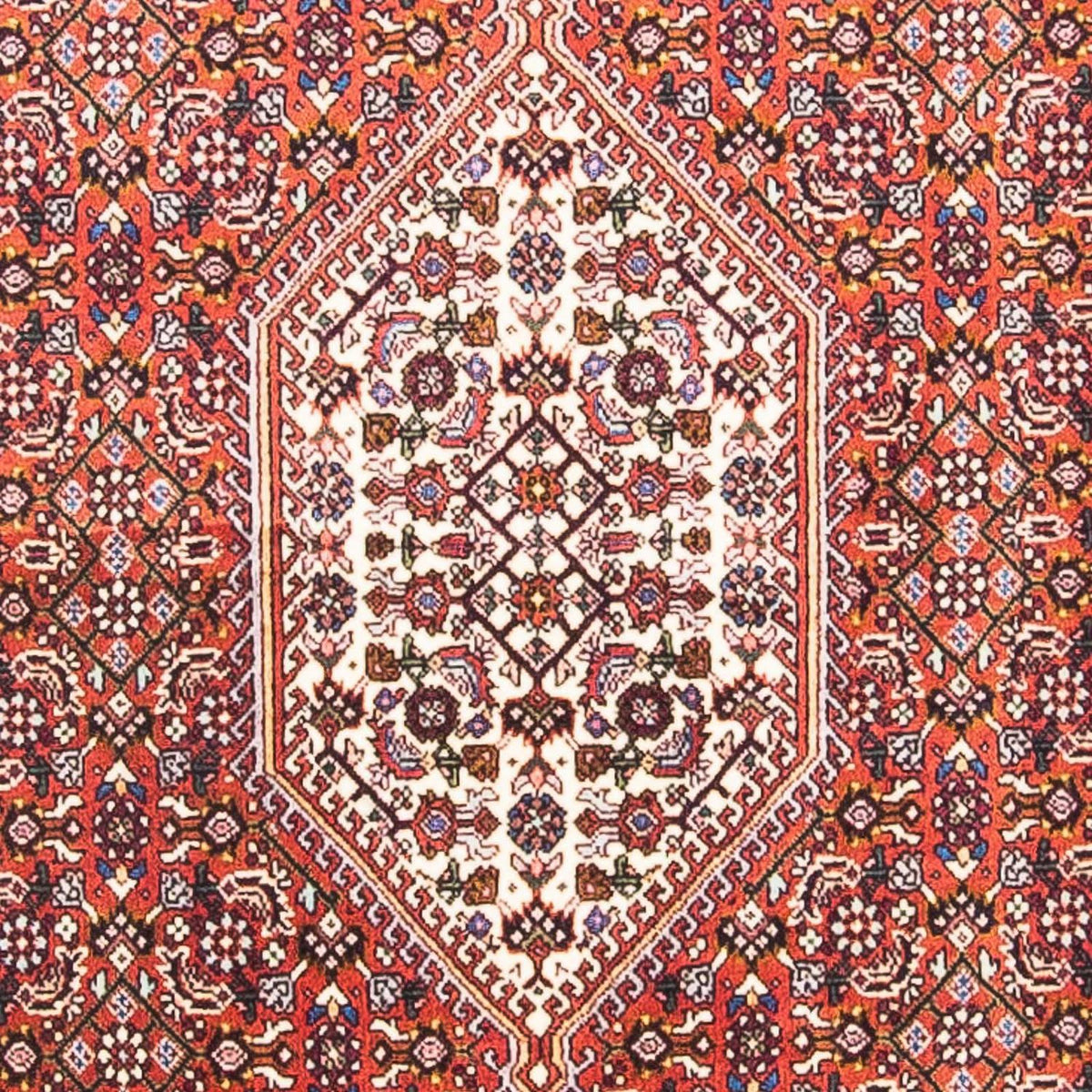 Perzisch tapijt - Bijar - 148 x 92 cm - licht rood