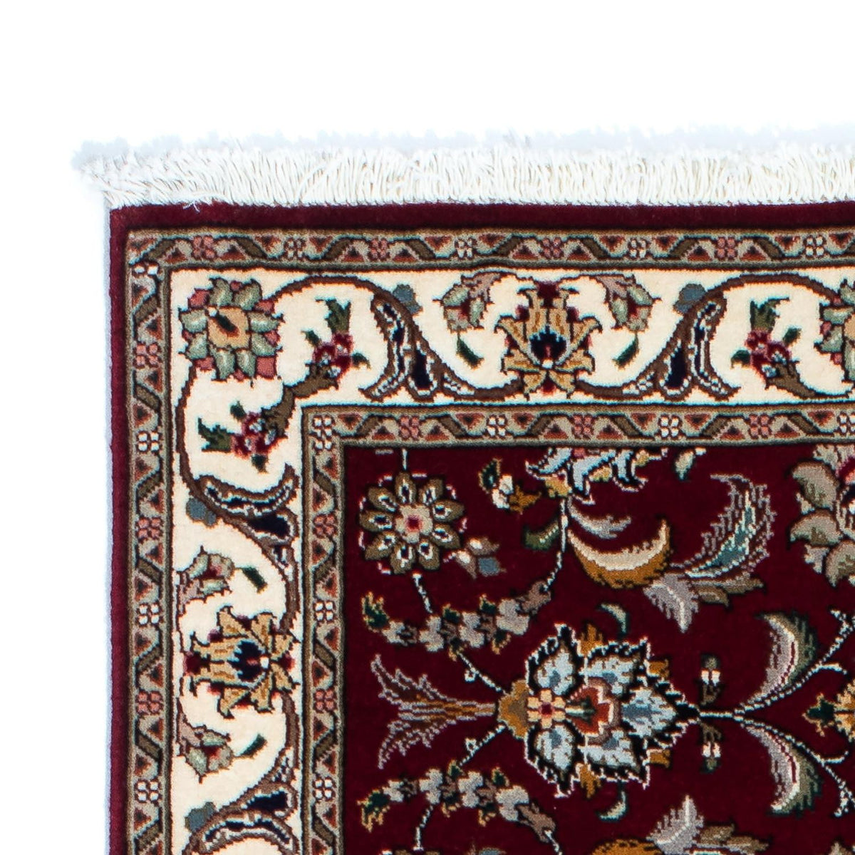 Loper Perzisch tapijt - Tabriz - Royal - 197 x 87 cm - donkerrood