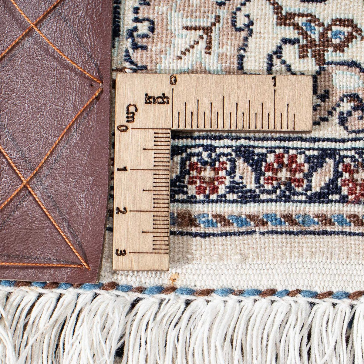 Perzisch tapijt - Nain - Premium - 318 x 218 cm - beige