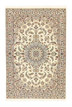 Perzisch tapijt - Nain - Koninklijk - 154 x 102 cm - beige
