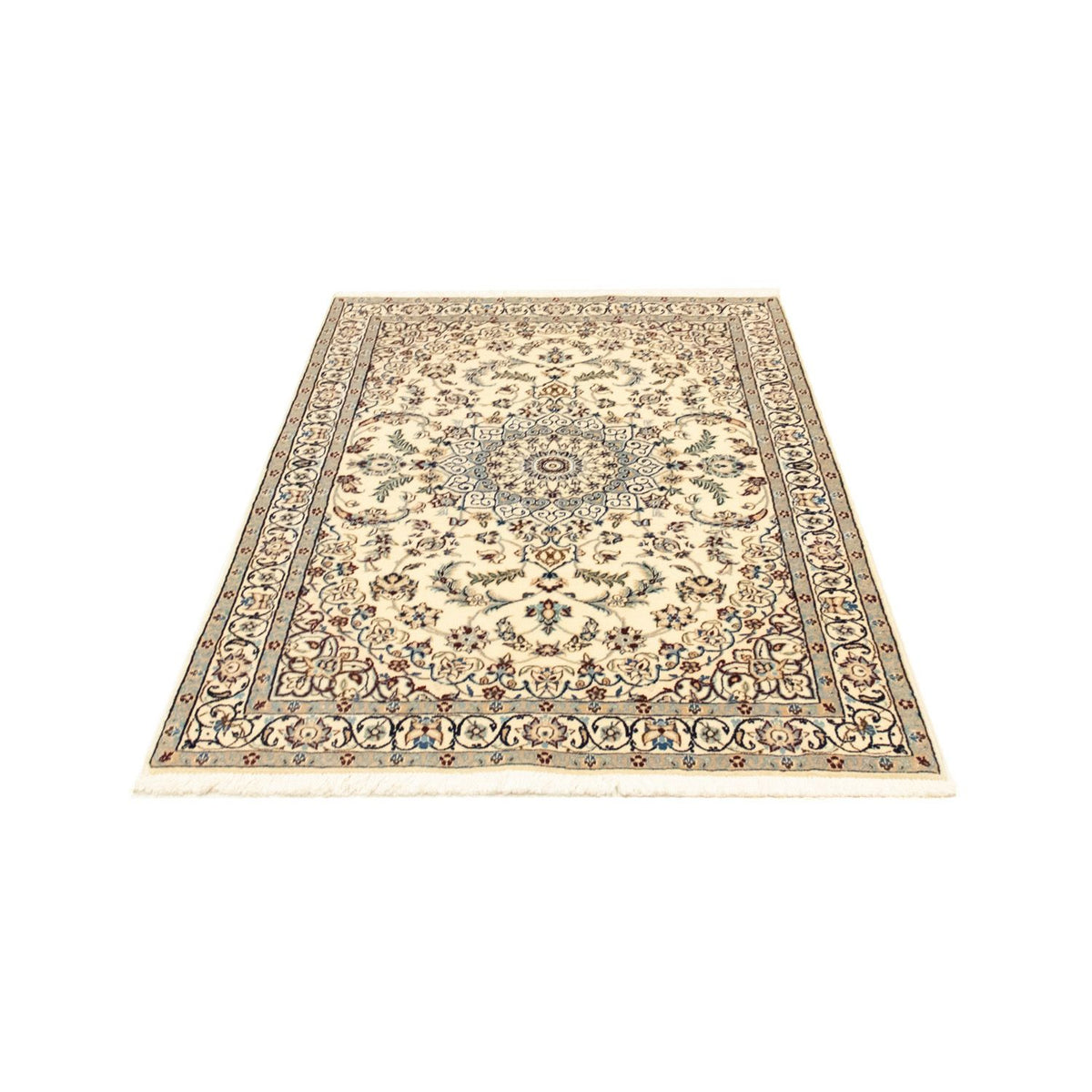Perzisch tapijt - Nain - Koninklijk - 154 x 102 cm - beige