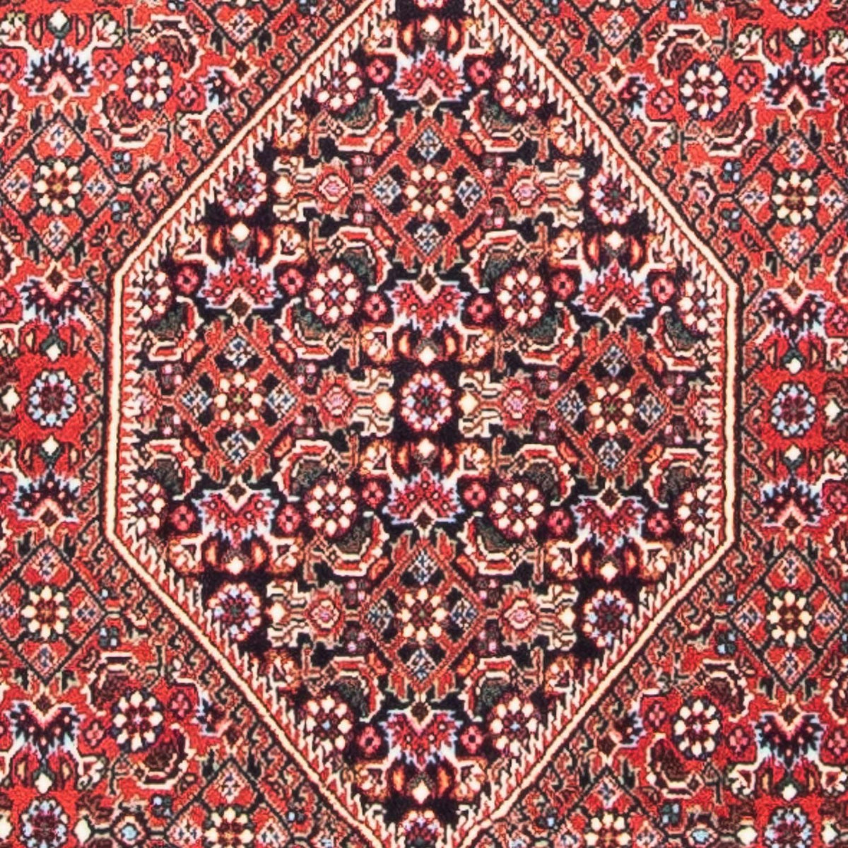Perzisch tapijt - Bijar - 142 x 70 cm - rood
